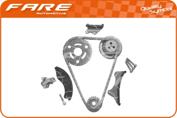 Kit de distribution par chaîne FARE SA 15222