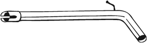 Tuyau d'échappement KLOKKERHOLM 801-183