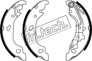 Jeu de mâchoires de frein fri.tech. 1034.104Y