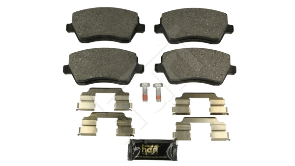 Kit de plaquettes de frein, frein à disque HART 248 940