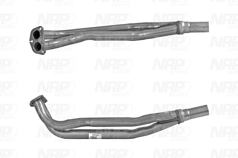 Tuyau d'échappement NAP carPARTS CAF10530