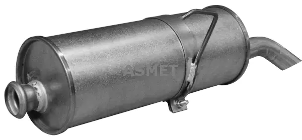 Silencieux arrière ASMET 09.020