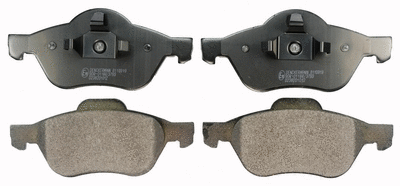 Kit de plaquettes de frein, frein à disque DENCKERMANN B110919