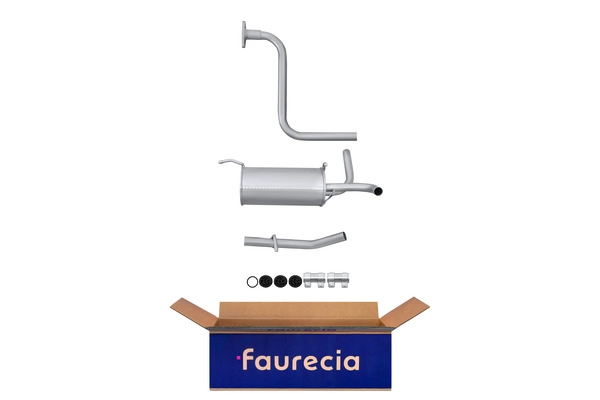 Silencieux arrière Faurecia FS17049