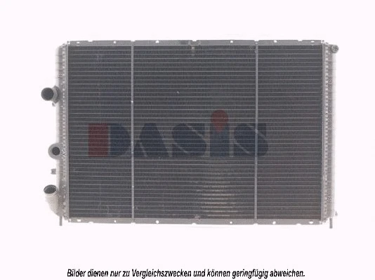 Radiateur, refroidissement du moteur AKS DASIS 181350N