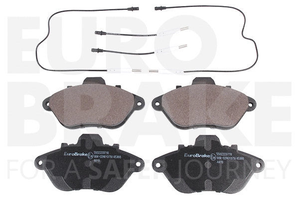 Kit de plaquettes de frein, frein à disque EUROBRAKE 5502223718