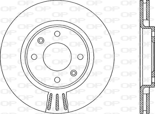 Disque de frein OPEN PARTS BDA1901.20
