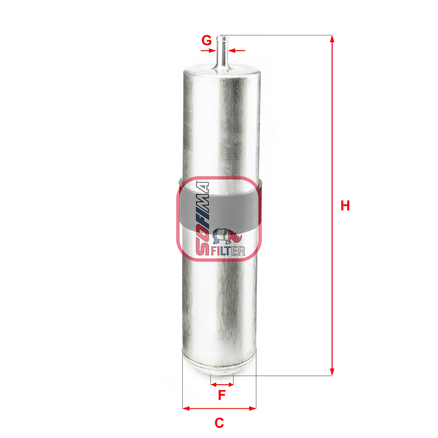 Filtre à carburant SOFIMA S 4857 B