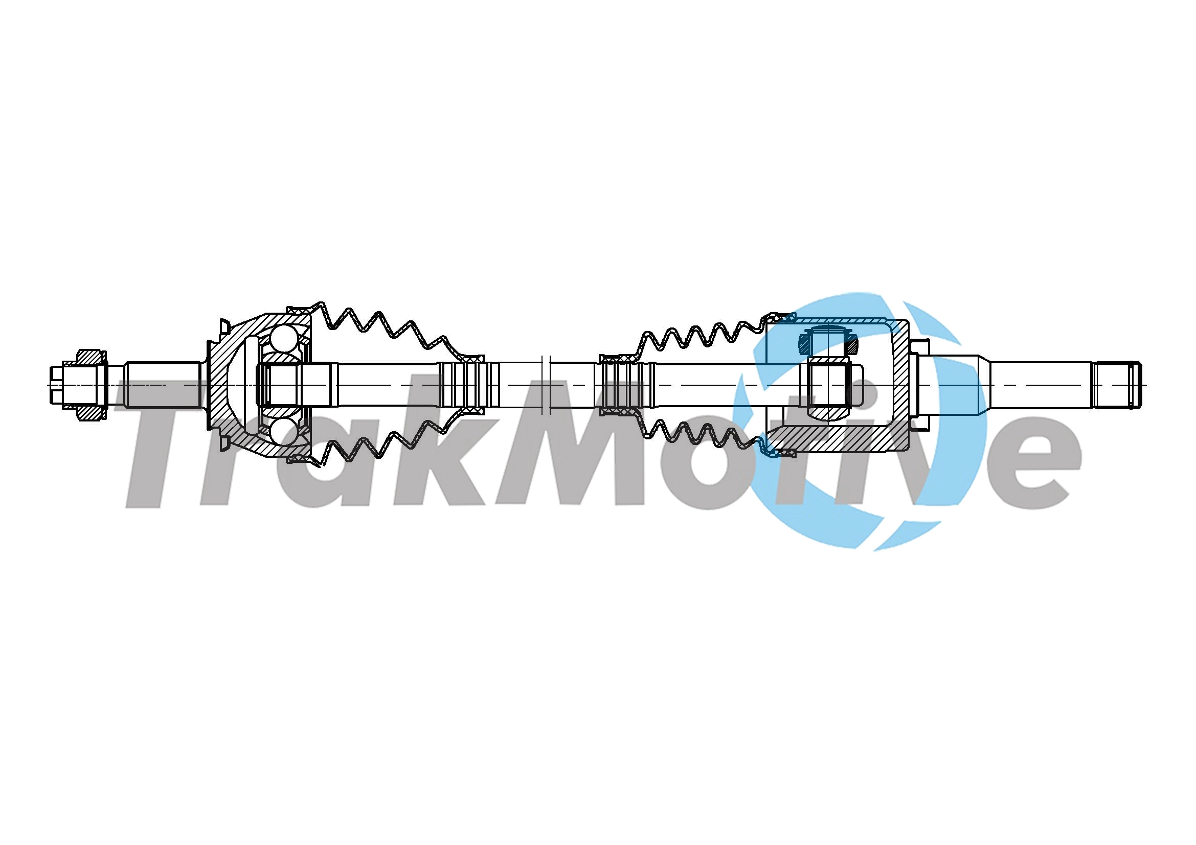 Arbre de transmission TrakMotive 30-1676