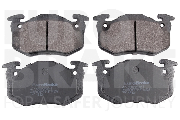 Kit de plaquettes de frein, frein à disque EUROBRAKE 5502223917