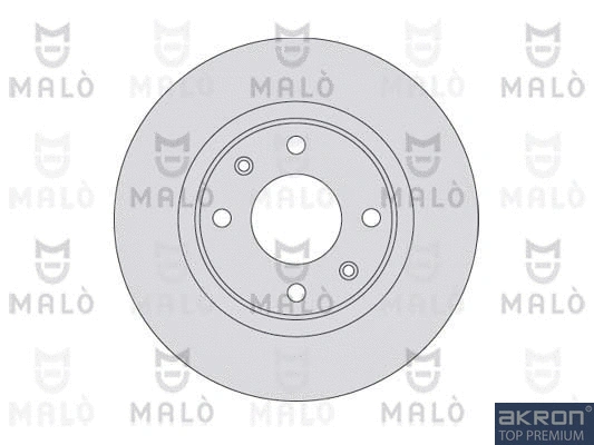 Disque de frein AKRON-MALÒ 1110184