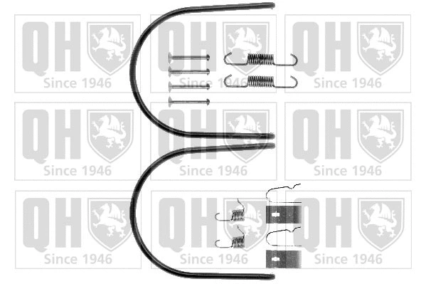 Kit d'accessoires, mâchoire de frein QUINTON HAZELL BFK347