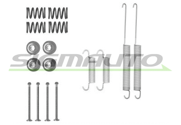 Kit d'accessoires, mâchoire de frein SIGMAUTO SK0026