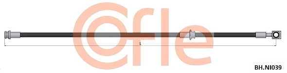 Flexible de frein COFLE 92.BH.NI039
