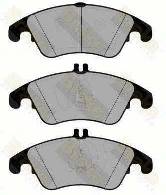 Kit de plaquettes de frein, frein à disque Brake ENGINEERING PA1803