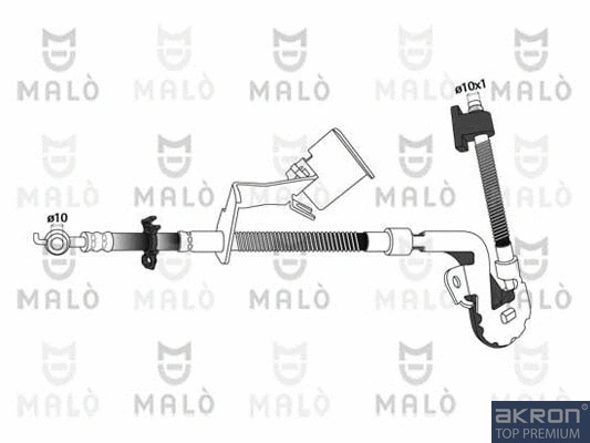 Flexible de frein AKRON-MALÒ 80223