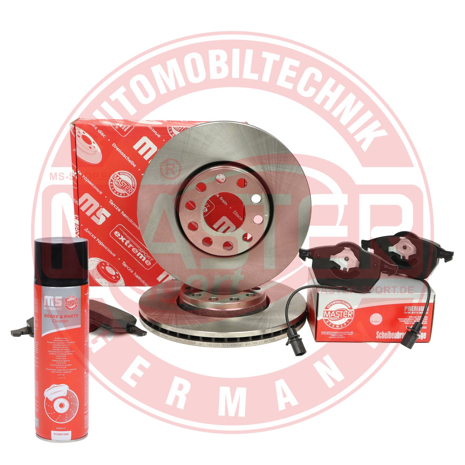 Kit de freins, frein à disques MASTER-SPORT GERMANY 202501711P