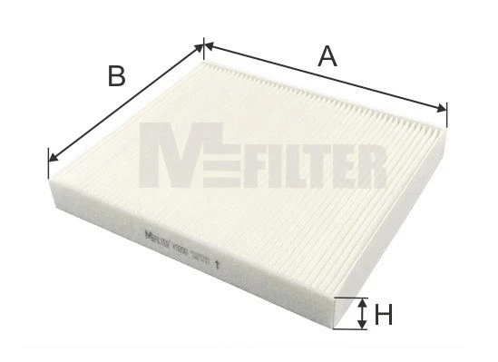 Filtre, air de l'habitacle MFILTER K 9200