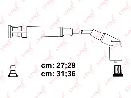 Kit de câbles d'allumage LYNXAUTO SPC1414