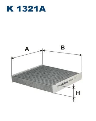 Filtre, air de l'habitacle FILTRON K 1321A