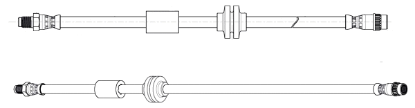 Flexible de frein CEF 514897