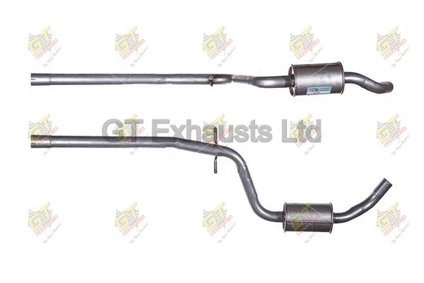 Silencieux central GT Exhausts GSE156
