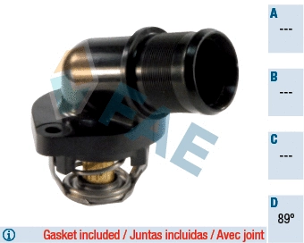 Thermostat, liquide de refroidissement FAE 5322689