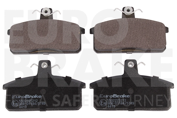 Kit de plaquettes de frein, frein à disque EUROBRAKE 5502225212