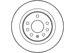 Disque de frein ABTEX BD1054S