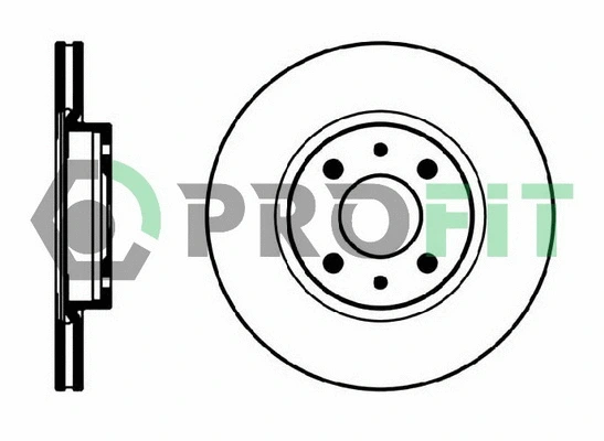 Disque de frein PROFIT 5010-0521