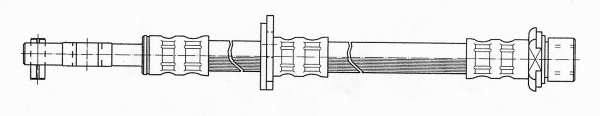 Flexible de frein CEF 511531