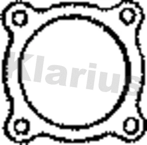Joint, tuyau d'échappement KLARIUS 410748