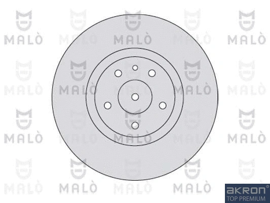 Disque de frein AKRON-MALÒ 1110032