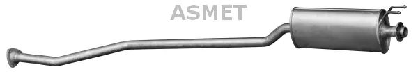 Silencieux central ASMET 13.027