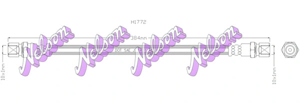 Flexible de frein KAWE H1772