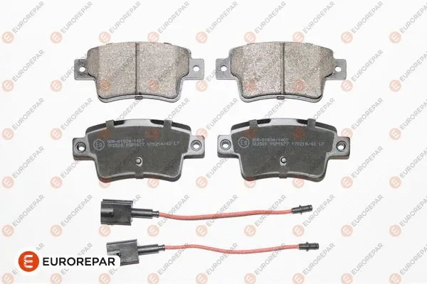 Kit de plaquettes de frein, frein à disque EUROREPAR 1623063880
