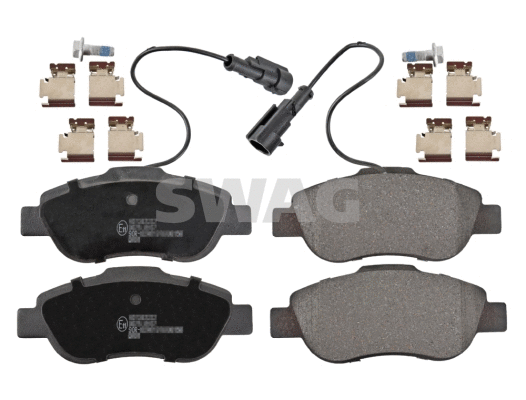 Kit de plaquettes de frein, frein à disque SWAG 33 10 0184