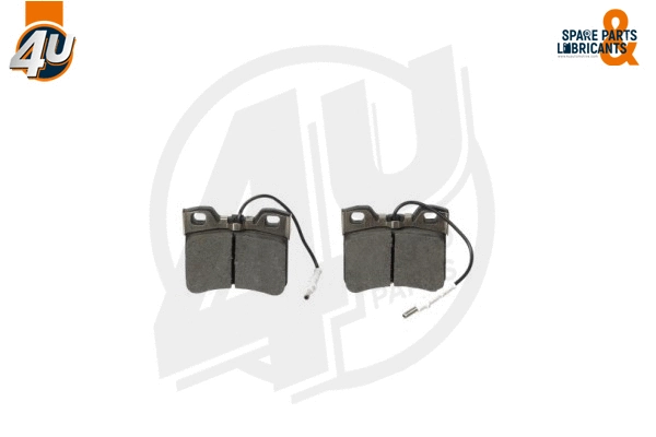 Kit de plaquettes de frein, frein à disque 4U Autoparts 22770PU