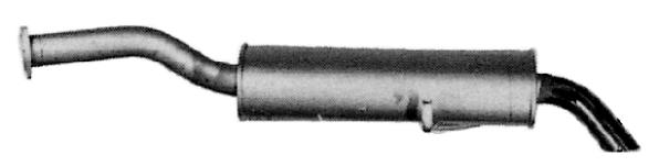 Silencieux arrière VEGAZ GmbH LS-56