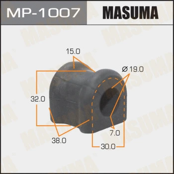 Coussinet de palier, stabilisateur MASUMA MP-1007