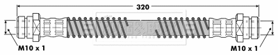 Flexible de frein BORG & BECK BBH6250