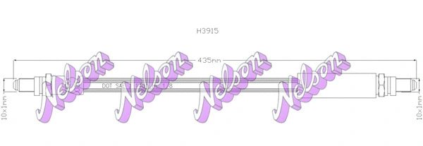 Flexible de frein KAWE H3915