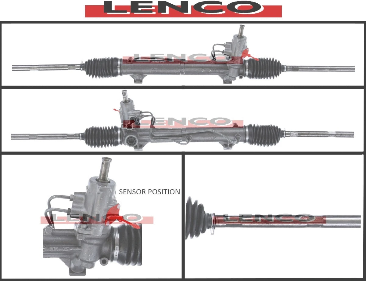Crémaillère de direction LENCO SGA163L