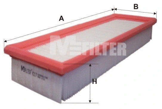 Filtre à air MFILTER K 217