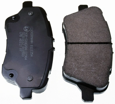 Kit de plaquettes de frein, frein à disque DENCKERMANN B111354