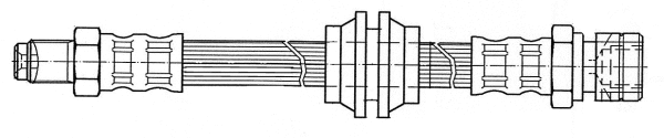 Flexible de frein CEF 511824