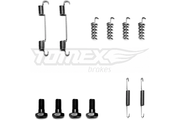 Kit d'accessoires, mâchoire de frein TOMEX Brakes TX 40-07
