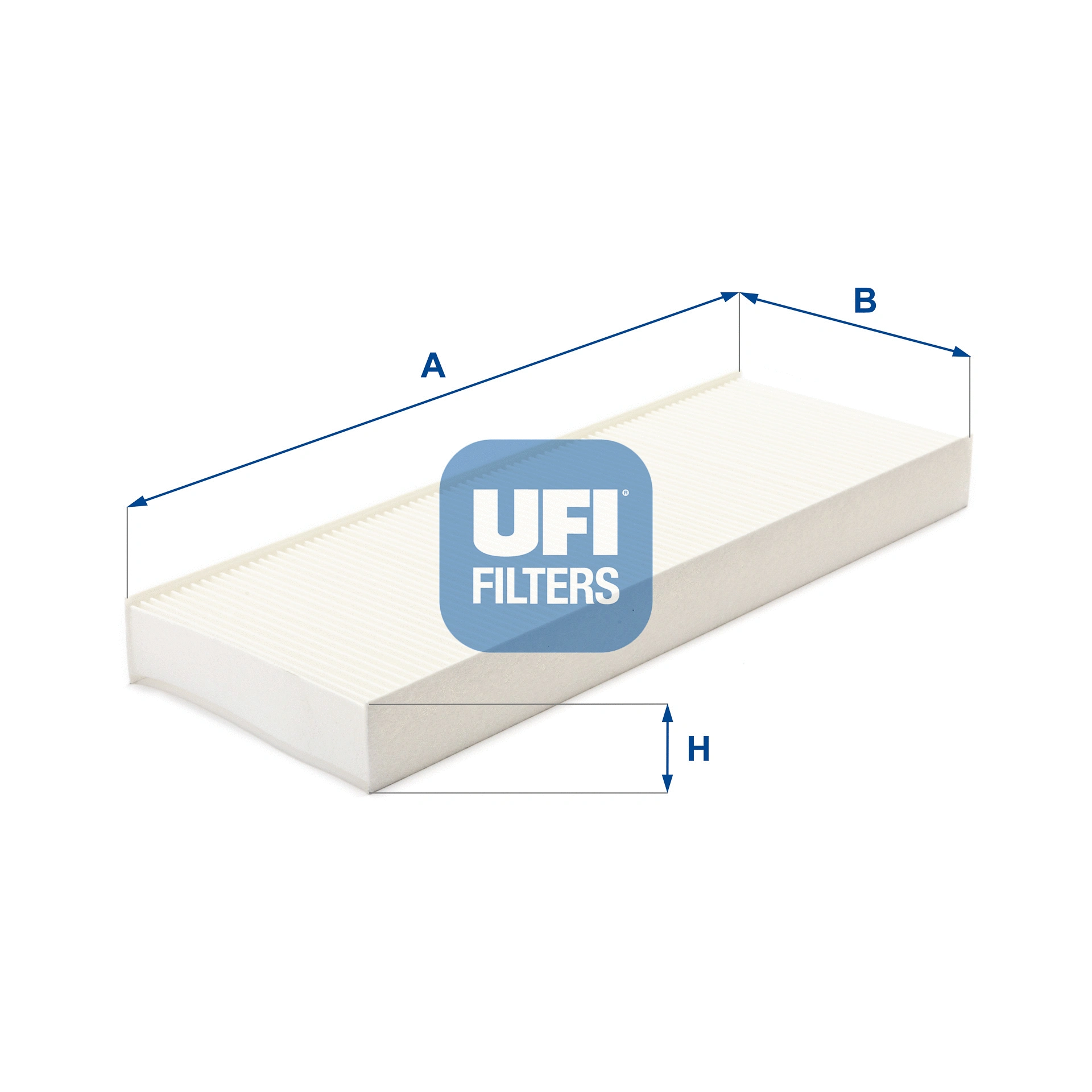 Filtre, air de l'habitacle UFI 53.072.00