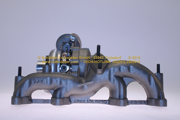 Turbocompresseur, suralimentation SCHLÜTTER TURBOLADER 172-07070