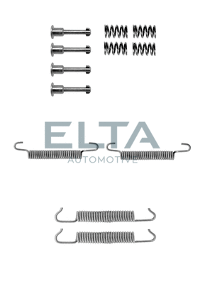Kit d'accessoires, mâchoires de frein de stationnement ELTA AUTOMOTIVE EA8029